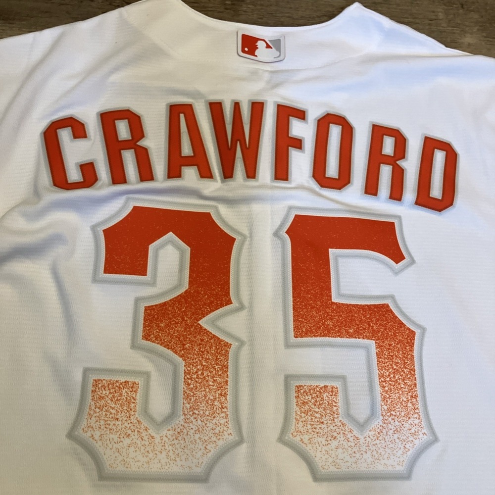 Nike San Francisco Giants City Connect #35 Crawford - Picture 11 of 12